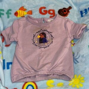 Disney WISH Kids Purple Graphic Tee